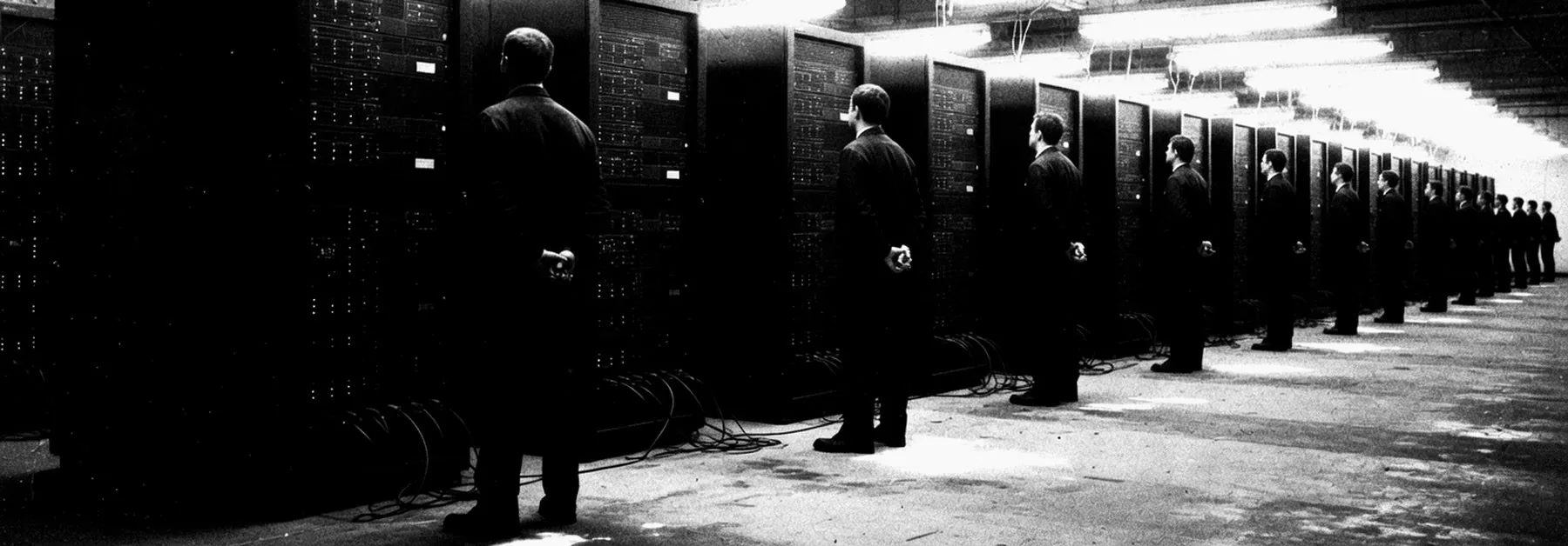 One identical agent posted at every server rack.