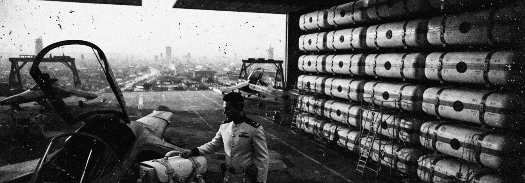 A satchel on the ship dies with it; the warehouse of crates stays.