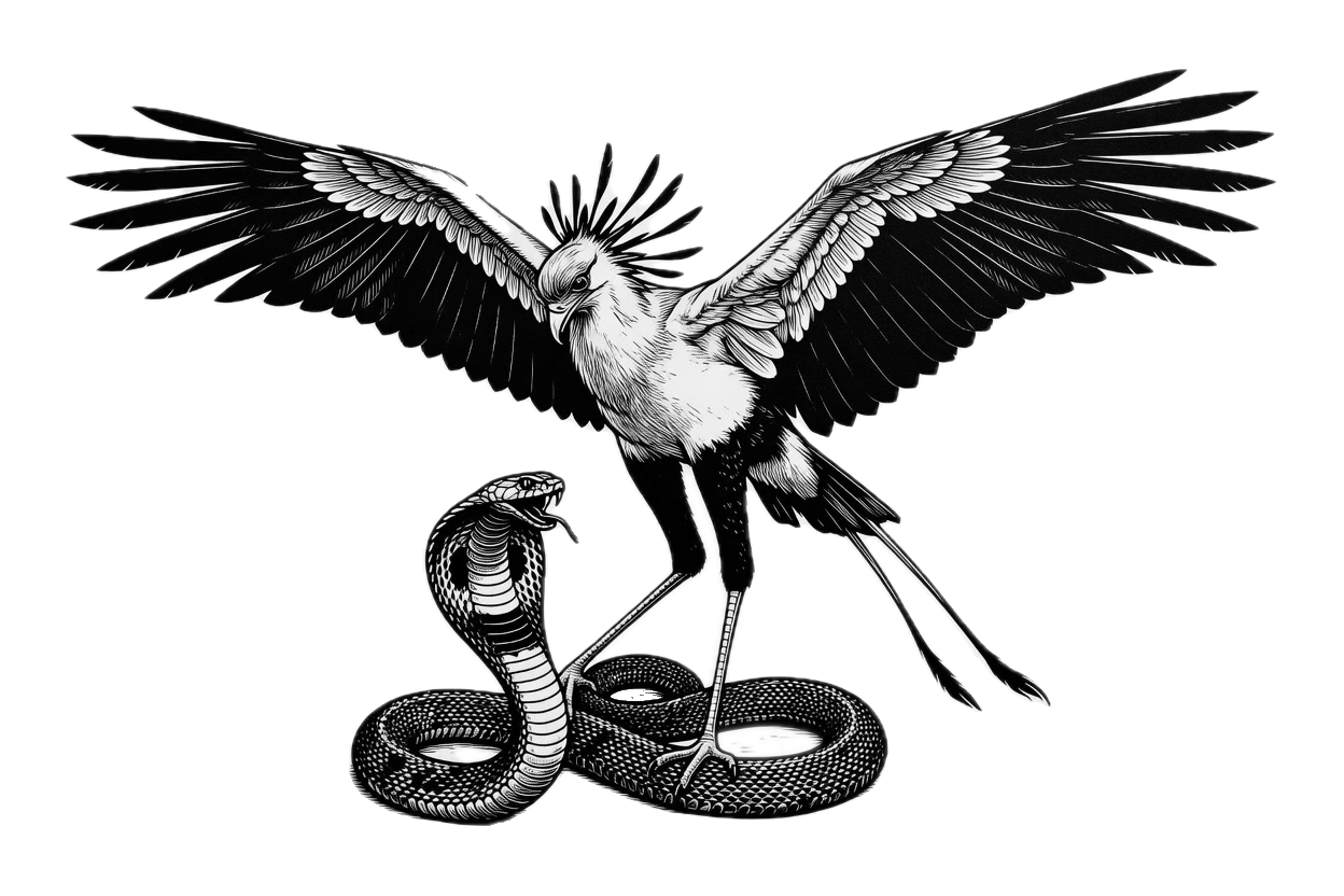 Secretary bird, KubeLab mascot